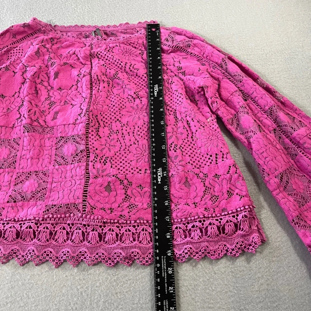 Anthropologie floral lace